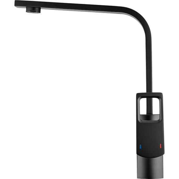 Смеситель для кухни Swedbe Kronos 2041B Черный матовый Смеситель для кухни Swedbe Kronos 2041B Черный матовый