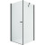 Душевой уголок New Trendy New Soleo Black 90х100 D-0231A/D-0116B профиль Черный стекло прозрачное