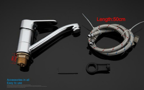 Смеситель для кухни Gappo G36 G4536 Хром