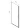 Душевая дверь Vincea Alpha 70 VDP-3AL700CLGM профиль Вороненая сталь стекло прозрачное