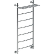 Водяной полотенцесушитель Ника Arc ЛД ВП 100/40 с полкой Хром