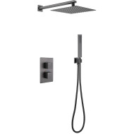 Душевая система Abber Daheim AF8251NG с термостатом Никель Душевая система Abber Daheim AF8251NG с термостатом Никель