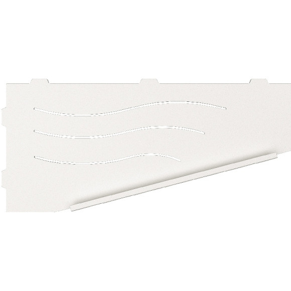 Металлическая полка RGW MT-11W R 49279911-01R угловая Белая Металлическая полка RGW MT-11W R 49279911-01R угловая Белая