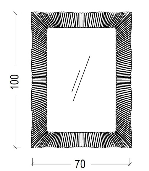 Зеркало Boheme Armadi Art NeoArt Soho 70 561 с подсветкой Белый глянец Зеркало Boheme Armadi Art NeoArt Soho 70 561 с подсветкой Белый глянец