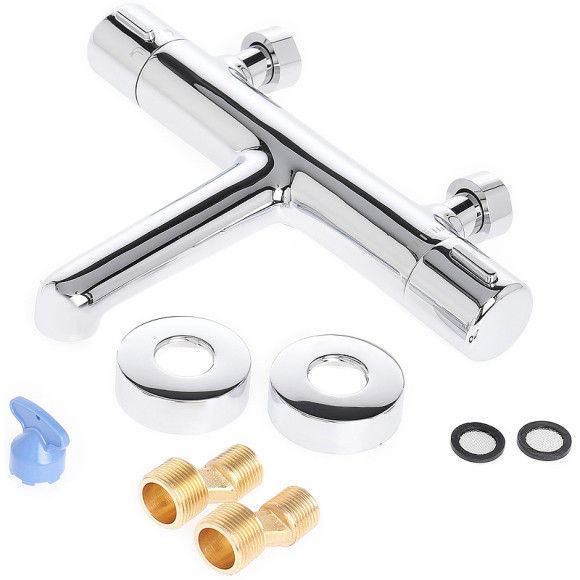 Душевая система Agger Thermo A2493500 с термостатом Хром