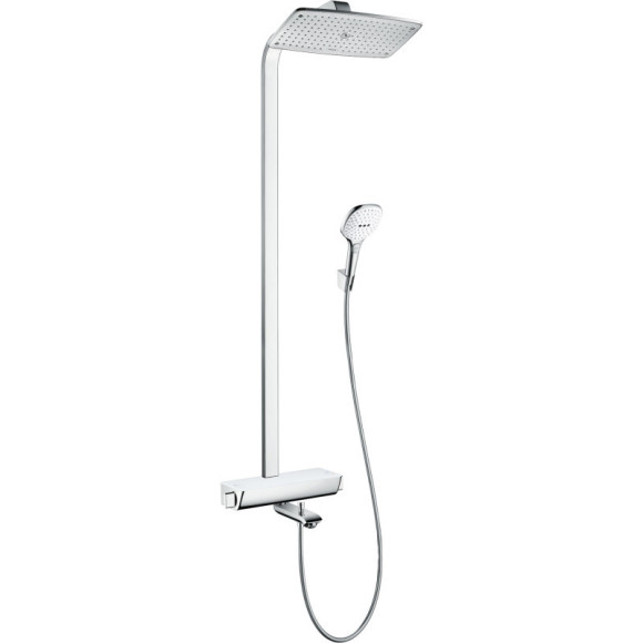 Душевая система Hansgrohe Raindance E 27113400 с термостатом Белая Хром