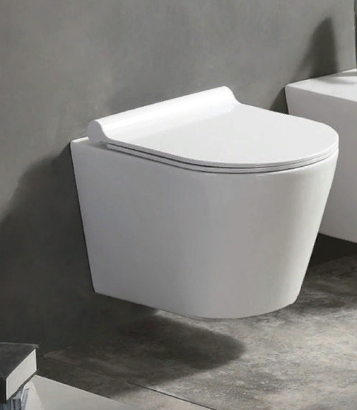 Унитаз Azario Nova AZ2217 подвесной Белый с сиденьем Микролифт Унитаз Azario Nova AZ2217 подвесной Белый с сиденьем Микролифт