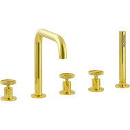 Смеситель на борт ванны Migliore Reversa 28204 Золото