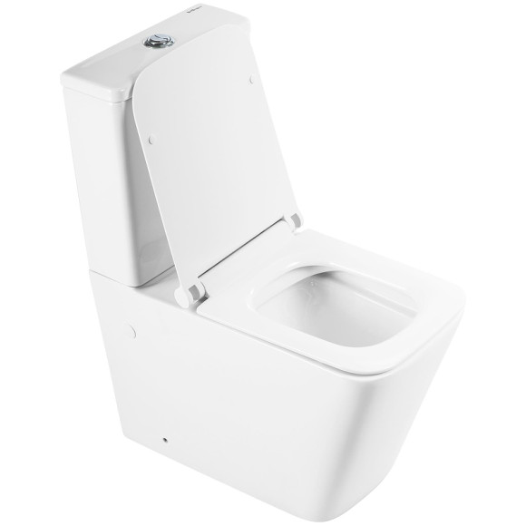 Унитаз компакт BelBagno Ardente R BB02093CPR/BB2112SC без бачка с сиденьем Микролифт