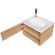 Тумба с раковиной 1MarKa Naomi 60 Ц0000004296 подвесная Дуб сонома