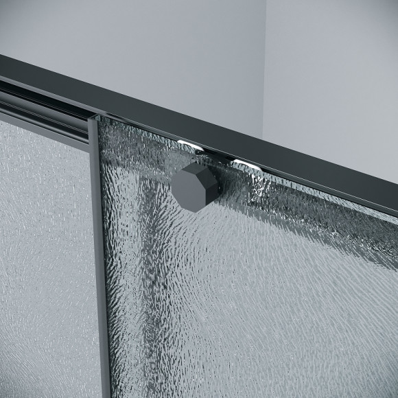 Душевой уголок Grossman Style 130х90 120.K33.05.1390.21.02 профиль Черный матовый стекло шиншилла Душевой уголок Grossman Style 130х90 120.K33.05.1390.21.02 профиль Черный матовый стекло шиншилла