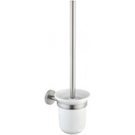 Ершик для унитаза Allen Brau Priority 6.31008-BN Белый Никель брашированный