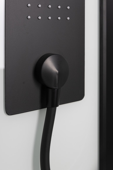 Душевая кабина Niagara Premium 100x100 NG-6902-01G Black с гидромассажем Душевая кабина Niagara Premium 100x100 NG-6902-01G Black с гидромассажем