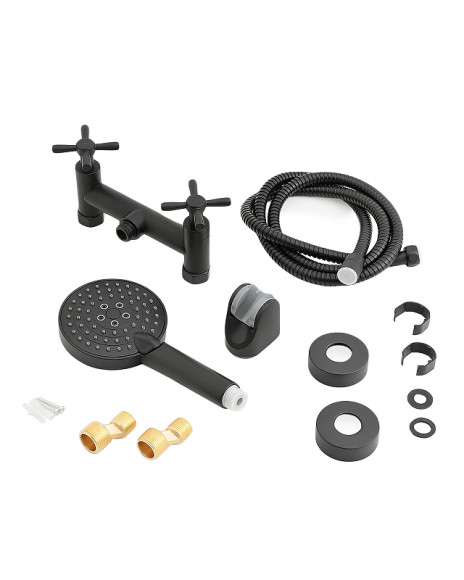 Смеситель для душа Orange Mia M34-320B Черный