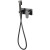 Гигиенический душ со смесителем Boheme Spectre 457-GM Оружейная сталь