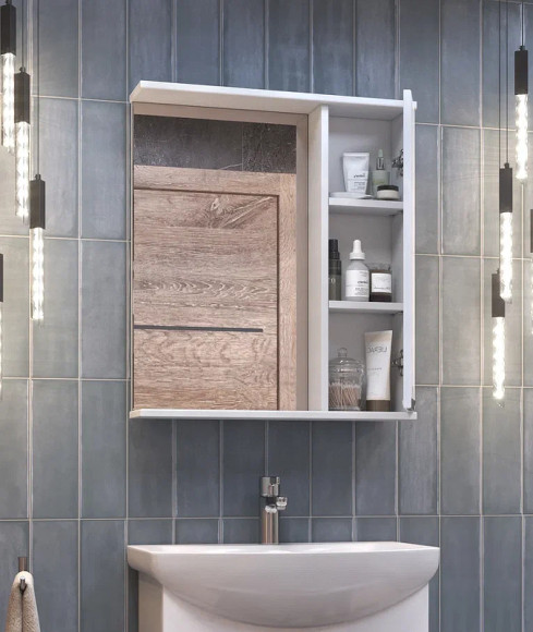 Зеркало со шкафом Vigo Callao 60 R z.CAL.60.R Белое