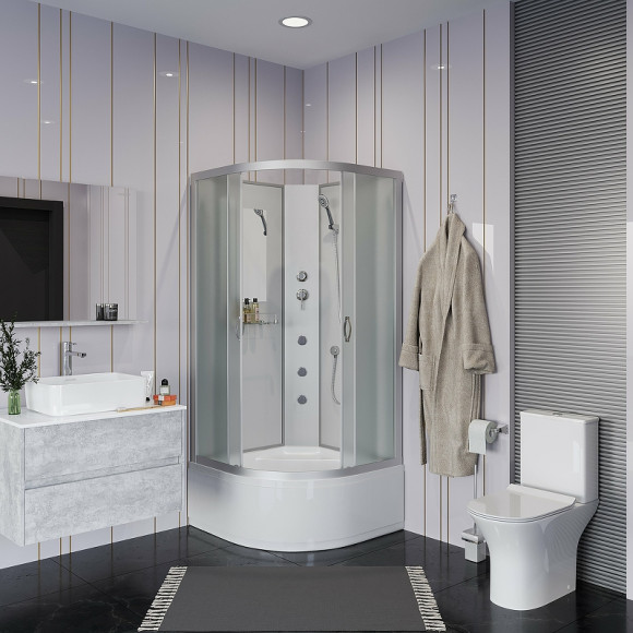 Душевая кабина Niagara Classic 90x90 NG-2308-14BKG с гидромассажем Душевая кабина Niagara Classic 90x90 NG-2308-14BKG с гидромассажем