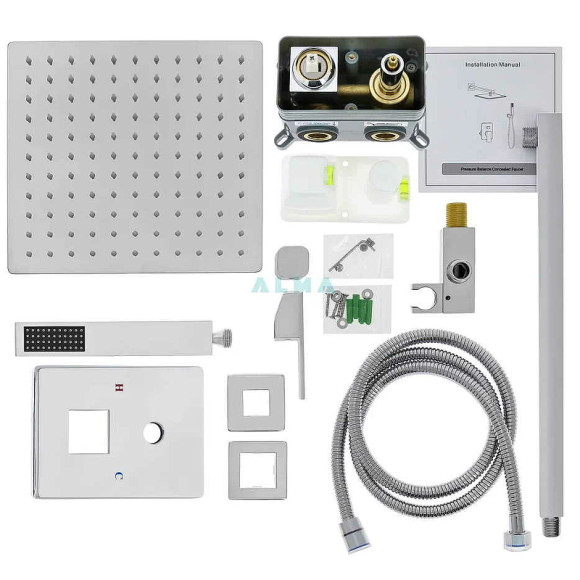 Душевая система ALMAes Leine TVZ-0809 Хром Душевая система ALMAes Leine TVZ-0809 Хром