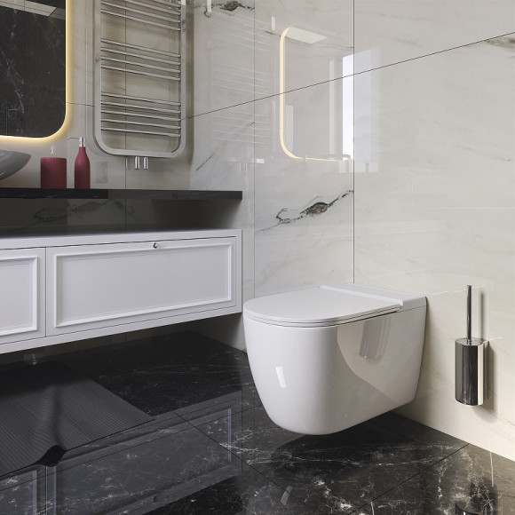 Унитаз Grossman Impuls GR-5502 подвесной с сиденьем Микролифт Унитаз Grossman Impuls GR-5502 подвесной с сиденьем Микролифт