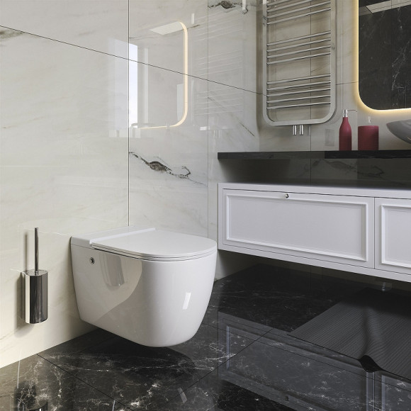 Унитаз Grossman Impuls GR-5502 подвесной с сиденьем Микролифт Унитаз Grossman Impuls GR-5502 подвесной с сиденьем Микролифт