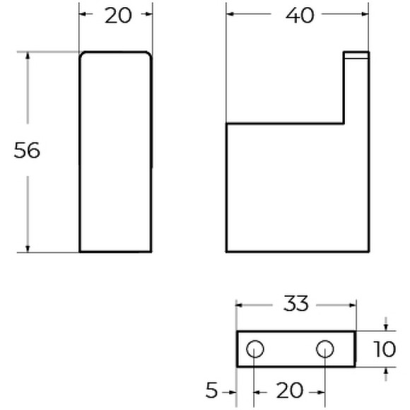 Крючок Cezares Slider SLIDER-HK-GM Оружейная сталь