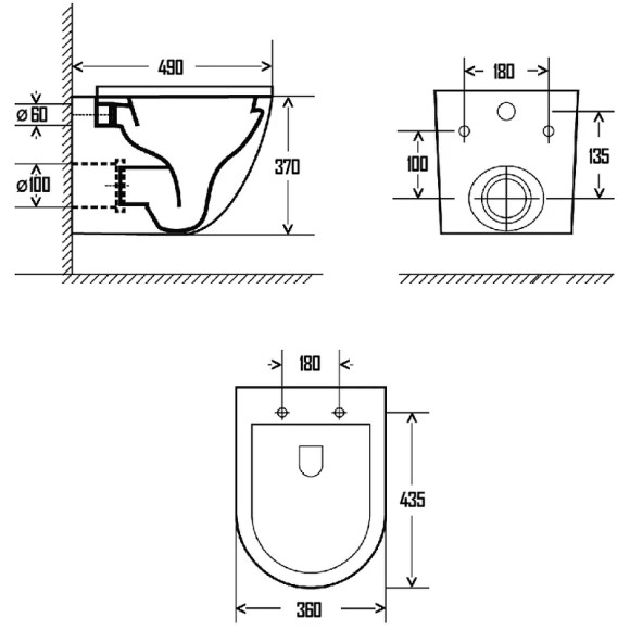 Комплект унитаза AQUAme AQM2002 с инсталляцией Grohe Rapid SL 38811KF0 с сиденьем Микролифт и Черной матовой клавишей смыва Комплект унитаза AQUAme AQM2002 с инсталляцией Grohe Rapid SL 38811KF0 с сиденьем Микролифт и Черной матовой клавишей смыва