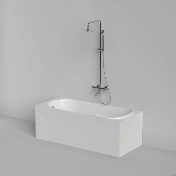 Акриловая ванна Berges Lumbo 170x75 050006 без гидромассажа Акриловая ванна Berges Lumbo 170x75 050006 без гидромассажа