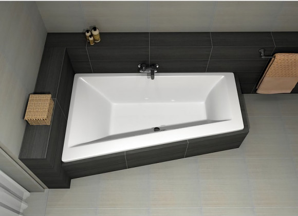 Акриловая ванна Excellent Sfera 170х100 L WAEX.SFL17WH без гидромассажа Акриловая ванна Excellent Sfera 170х100 L WAEX.SFL17WH без гидромассажа