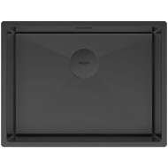 Кухонная мойка Paulmark Next 58 Uni PM215844-MBN Черная матовая Кухонная мойка Paulmark Next 58 Uni PM215844-MBN Черная матовая