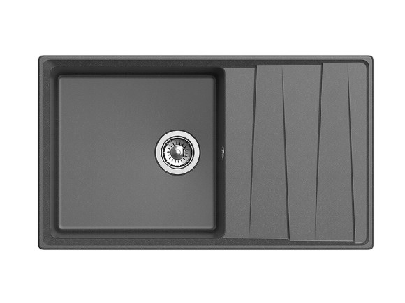 Кухонная мойка GranFest Level GF-LV-860L Графит Кухонная мойка GranFest Level GF-LV-860L Графит
