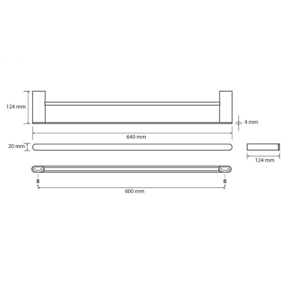 Полотенцедержатель Bemeta Organic Black 167104050 Черный матовый Полотенцедержатель Bemeta Organic Black 167104050 Черный матовый