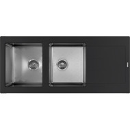 Кухонная мойка Florentina Комби-1160 21.415.E1160.302 Антрацит
