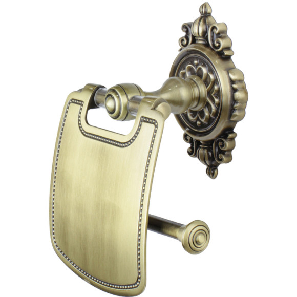 Держатель туалетной бумаги Bronze de Luxe Royal R25003 с крышкой Бронза Держатель туалетной бумаги Bronze de Luxe Royal R25003 с крышкой Бронза