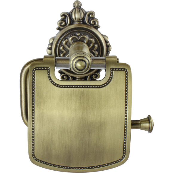 Держатель туалетной бумаги Bronze de Luxe Royal R25003 с крышкой Бронза Держатель туалетной бумаги Bronze de Luxe Royal R25003 с крышкой Бронза