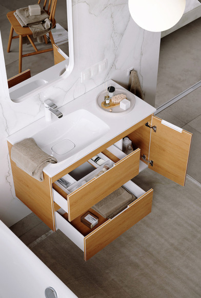 Тумба под раковину Aqwella Accent 90 L ACC0109LW подвесная Белая Тумба под раковину Aqwella Accent 90 L ACC0109LW подвесная Белая