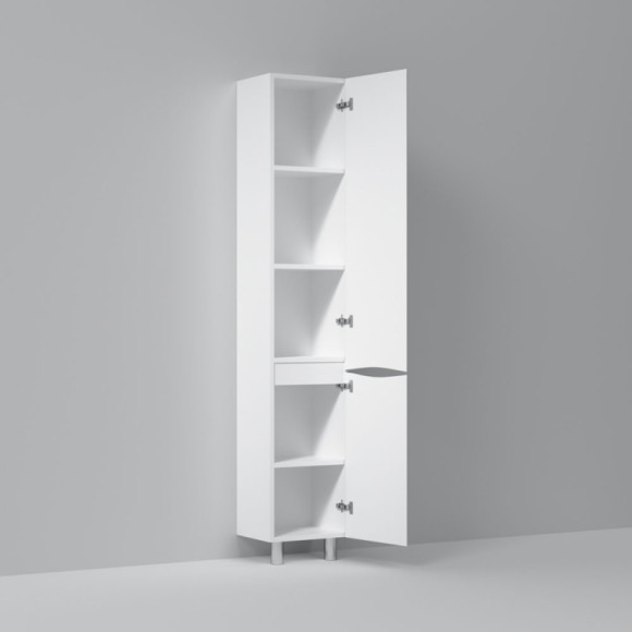 Шкаф пенал AM.PM Like 35 R M80CSR0356WG Белый Шкаф пенал AM.PM Like 35 R M80CSR0356WG Белый