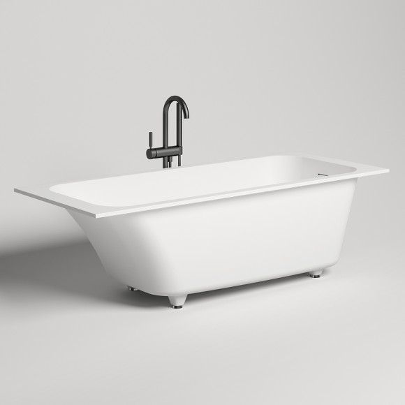 Ванна из искусственного камня Salini Orlanda Kit 180х80 102112G Белая глянцевая Ванна из искусственного камня Salini Orlanda Kit 180х80 102112G Белая глянцевая
