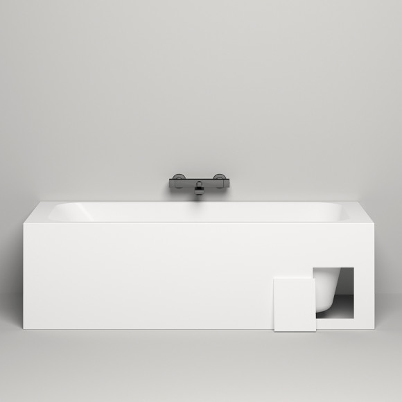 Ванна из искусственного камня Salini Orlanda Kit 180х80 102112G Белая глянцевая Ванна из искусственного камня Salini Orlanda Kit 180х80 102112G Белая глянцевая