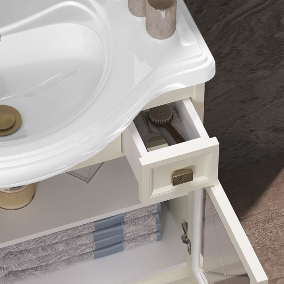 Тумба под раковину Opadiris Борджи 85 00-00003197 Слоновая кость Тумба под раковину Opadiris Борджи 85 00-00003197 Слоновая кость