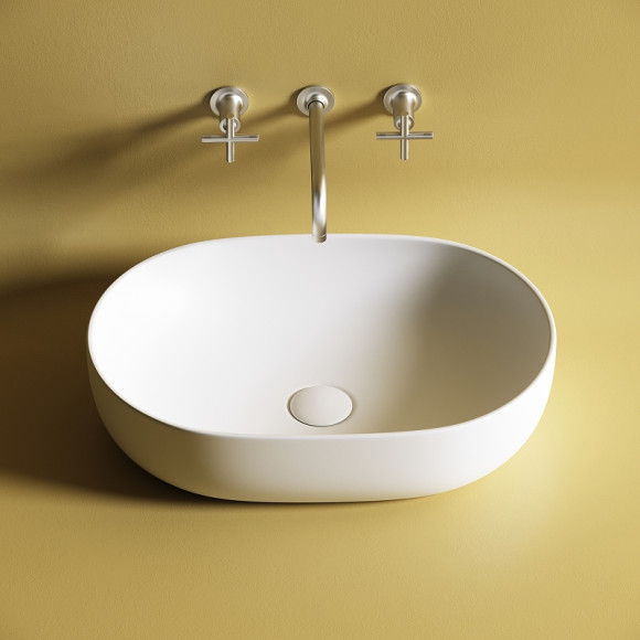 Раковина-чаша Ceramicanova Element 60 CN6047MW Белая матовая Раковина-чаша Ceramicanova Element 60 CN6047MW Белая матовая