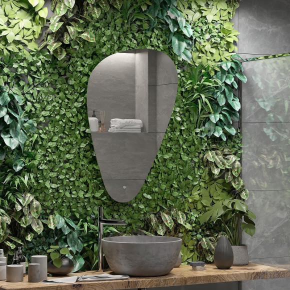 Зеркало Континент Voyage 700х1000 ЗЛП615 с подсветкой с сенсорным выключателем Зеркало Континент Voyage 700х1000 ЗЛП615 с подсветкой с сенсорным выключателем