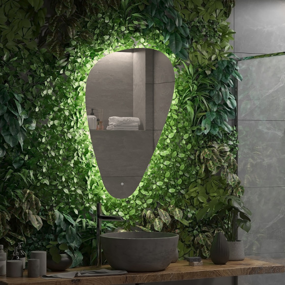 Зеркало Континент Voyage 700х1000 ЗЛП615 с подсветкой с сенсорным выключателем Зеркало Континент Voyage 700х1000 ЗЛП615 с подсветкой с сенсорным выключателем