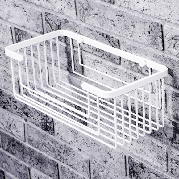 Полка корзина WasserKRAFT K-711W Белая Полка корзина WasserKRAFT K-711W Белая
