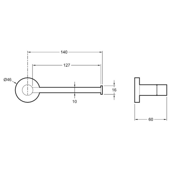 Держатель туалетной бумаги Jacob Delafon Classique E77824-CP Хром