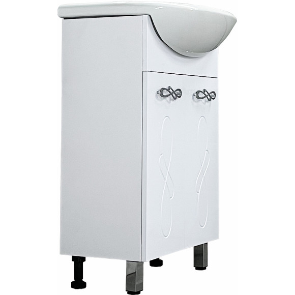 Тумба под раковину Style Line Венеция 55 ЛС-00002336 Белая Тумба под раковину Style Line Венеция 55 ЛС-00002336 Белая