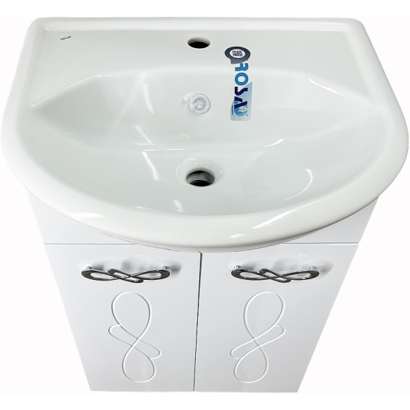 Тумба под раковину Style Line Венеция 55 ЛС-00002336 Белая Тумба под раковину Style Line Венеция 55 ЛС-00002336 Белая