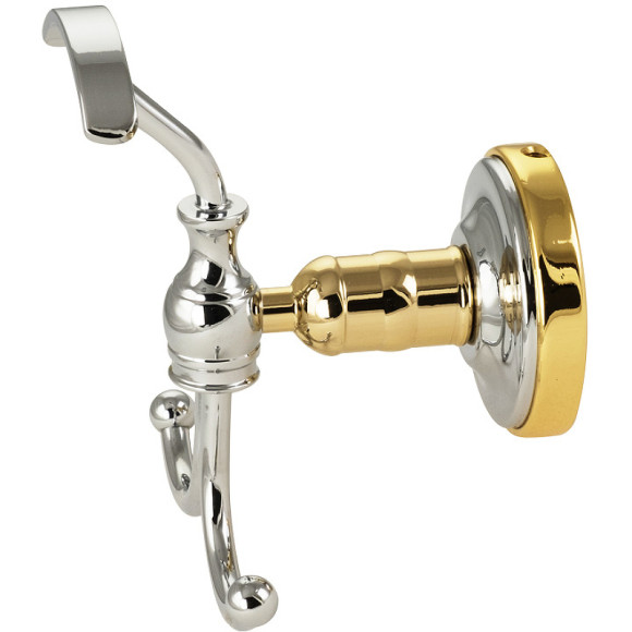 Тройной крючок Migliore Mirella 17283 Хром Золото Тройной крючок Migliore Mirella 17283 Хром Золото