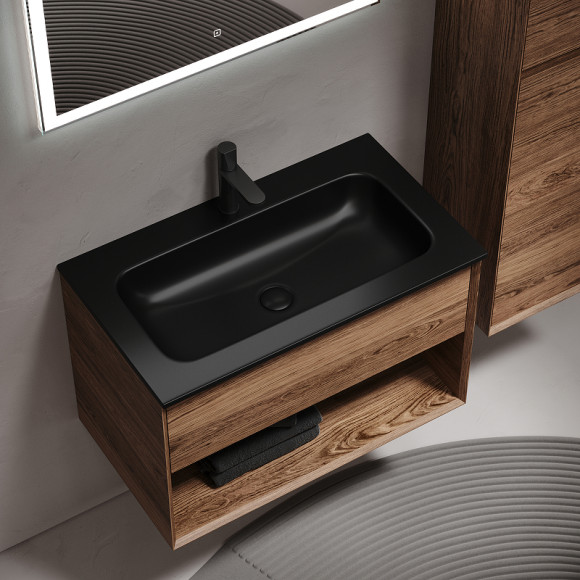 Тумба под раковину Sancos Marmi 1.0 80 MR1.080ECH подвесная Дуб чарльстон Тумба под раковину Sancos Marmi 1.0 80 MR1.080ECH подвесная Дуб чарльстон