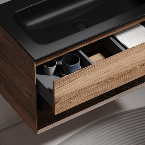 Тумба под раковину Sancos Marmi 1.0 80 MR1.080ECH подвесная Дуб чарльстон Тумба под раковину Sancos Marmi 1.0 80 MR1.080ECH подвесная Дуб чарльстон