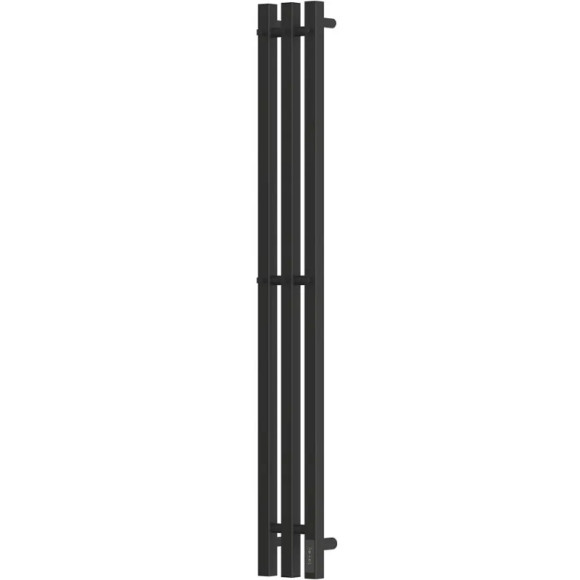 Электрический полотенцесушитель Point Гермес PN13822B П3 120x1200 диммер справа Черный